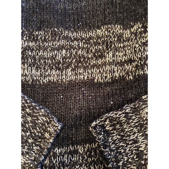 Adorable Loft subtly sparkly striped sweater - Picture 3 of 5